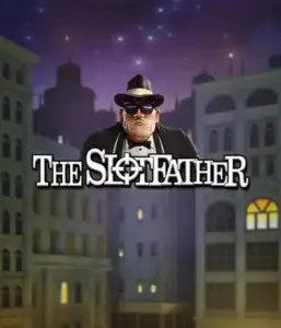 Step into the underworld realm of The Slotfather game by Betsoft, featuring a commanding mafia boss standing against a moonlit cityscape. This image conveys the dramatic atmosphere of the organized crime, with the boss clad in a classic black suit and fedora. Ideal for players who enjoy mafia stories, offering a thrilling gaming experience. 